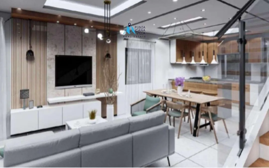 Bavaro, Three Bedroom Townhouse For Sale In Punta Cana, Lake Life Punta Cana ()