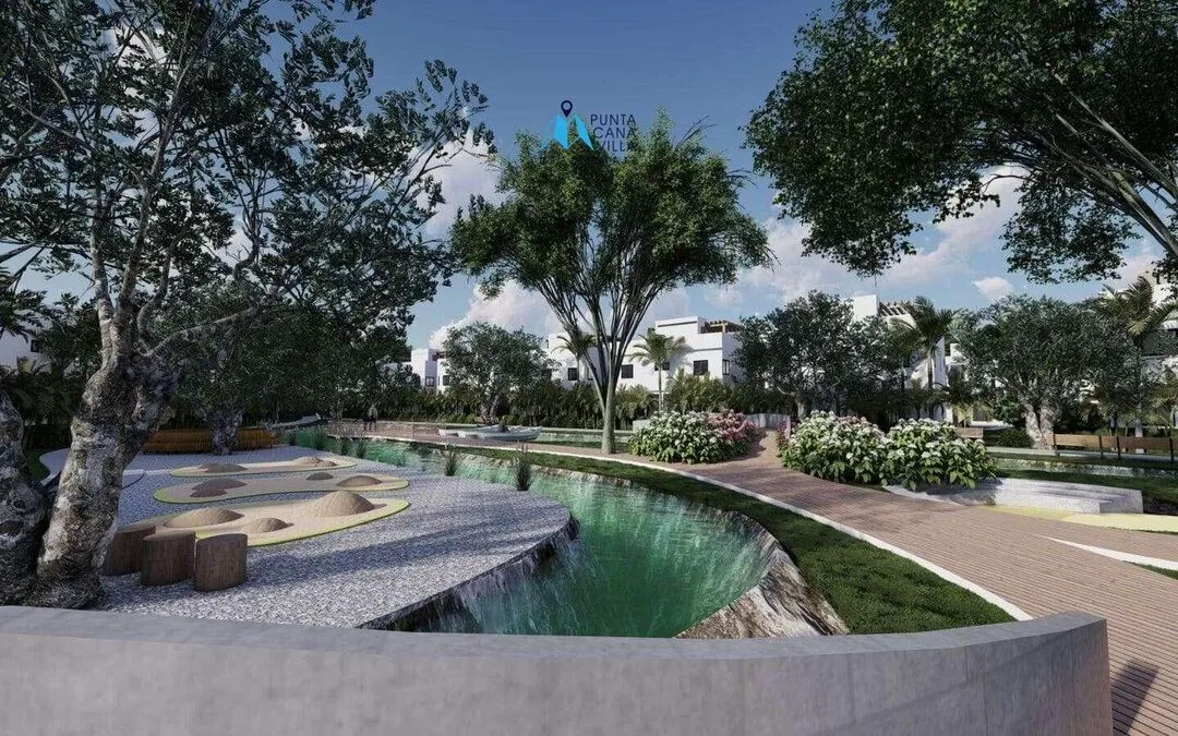 Bavaro, Three Bedroom Townhouse For Sale In Punta Cana, Lake Life Punta Cana ()