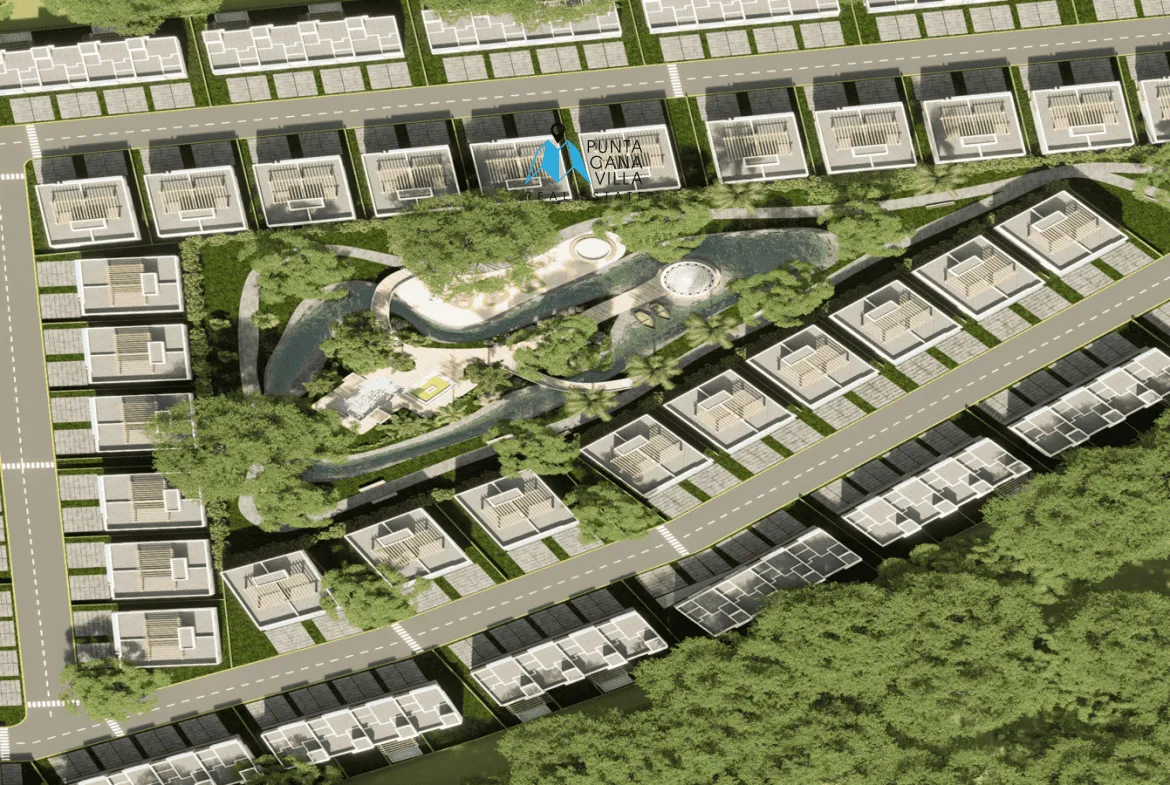 Bavaro, Three Bedroom Townhouse For Sale In Punta Cana, Lake Life Punta Cana ()