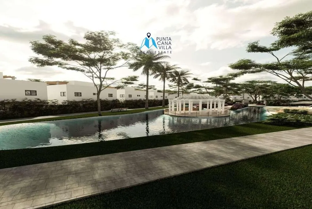 Bavaro, Three Bedroom Townhouse For Sale In Punta Cana, Lake Life Punta Cana ()