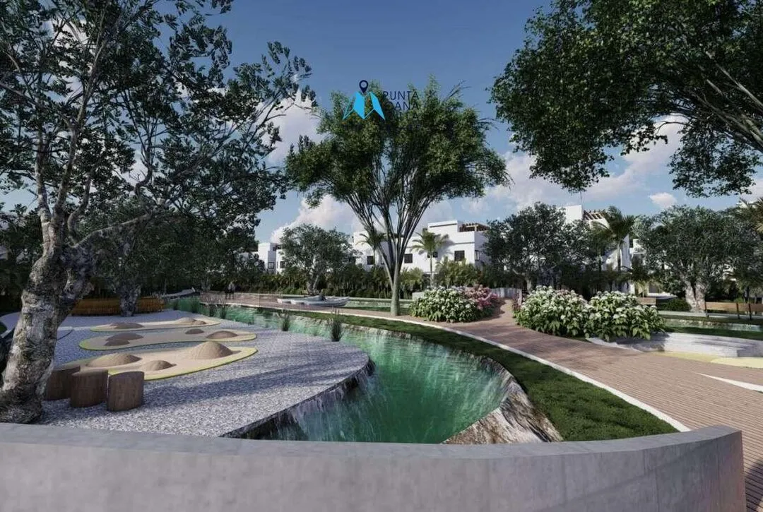 Bavaro, Two Bedroom Townhouse For Sale In Punta Cana, Lake Life Punta Cana ()