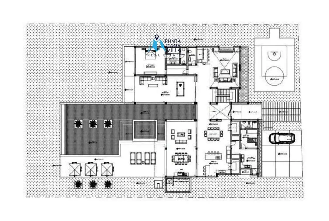 Las Palmas , Six Bedroom Villa For Sale in Cap cana, Punta Cana ()