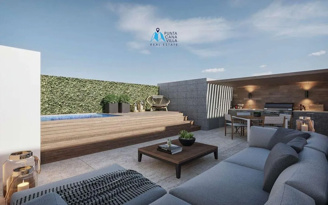 Veron, Three Bedroom Penthouse For Sale In Bavaro, Punta Cana, Vida Azul Punta Cana ()