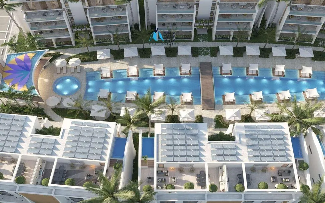 Vista Cana, One Bedroom Condo For Sale In Bavaro, Punta Cana, Vibes Waterfall Residences ()