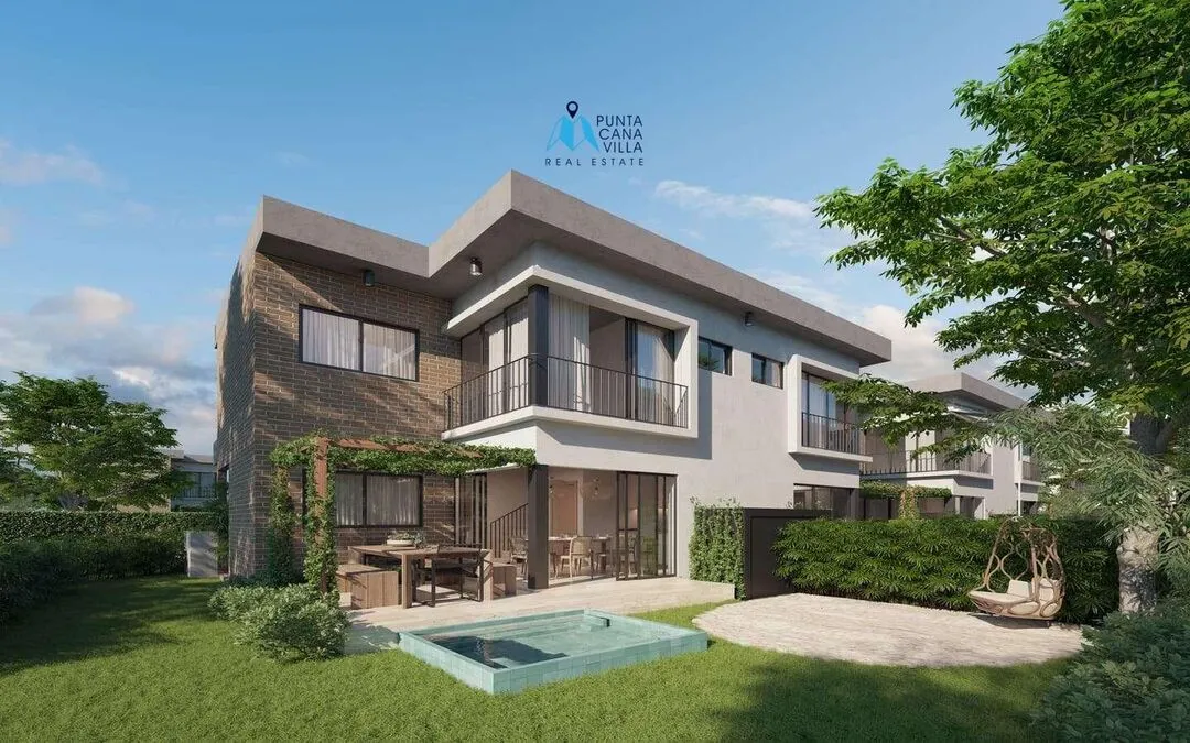 Vista Cana, two bedroom townhouse for sale in Bavaro, Punta Cana, Parque de las Canas () Vista Cana, two bedroom townhouse for sale in Bavaro, Punta Cana, Parque de las Canas ()