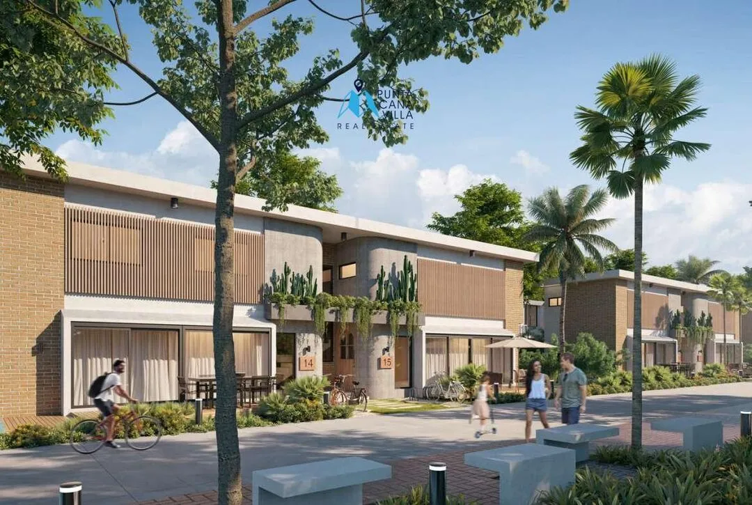 Vista Cana, two bedroom townhouse for sale in Bavaro, Punta Cana, Parque de las Canas ()