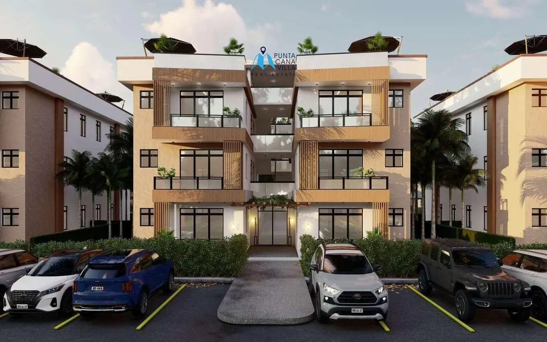 For sale in Bavaro, one-bedroom apartment in Punta Cana