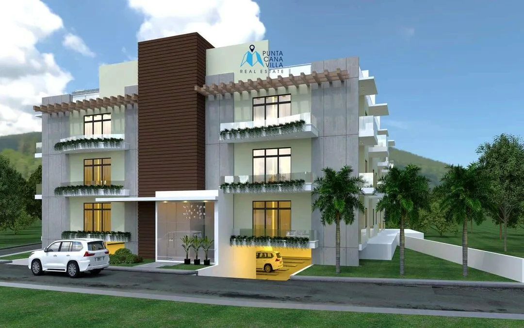 For sale in Bavaro, three-bedroom apartment in Punta Cana