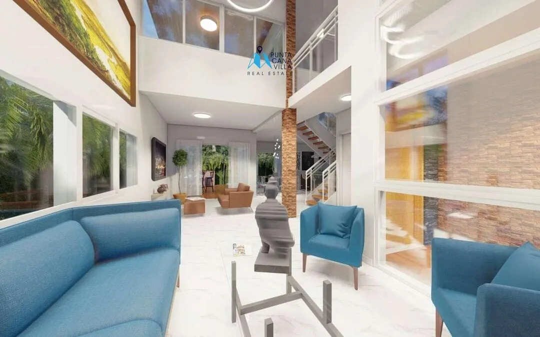 For sale in Bavaro, three bedroom villa in Punta Cana, Paradise Village ()