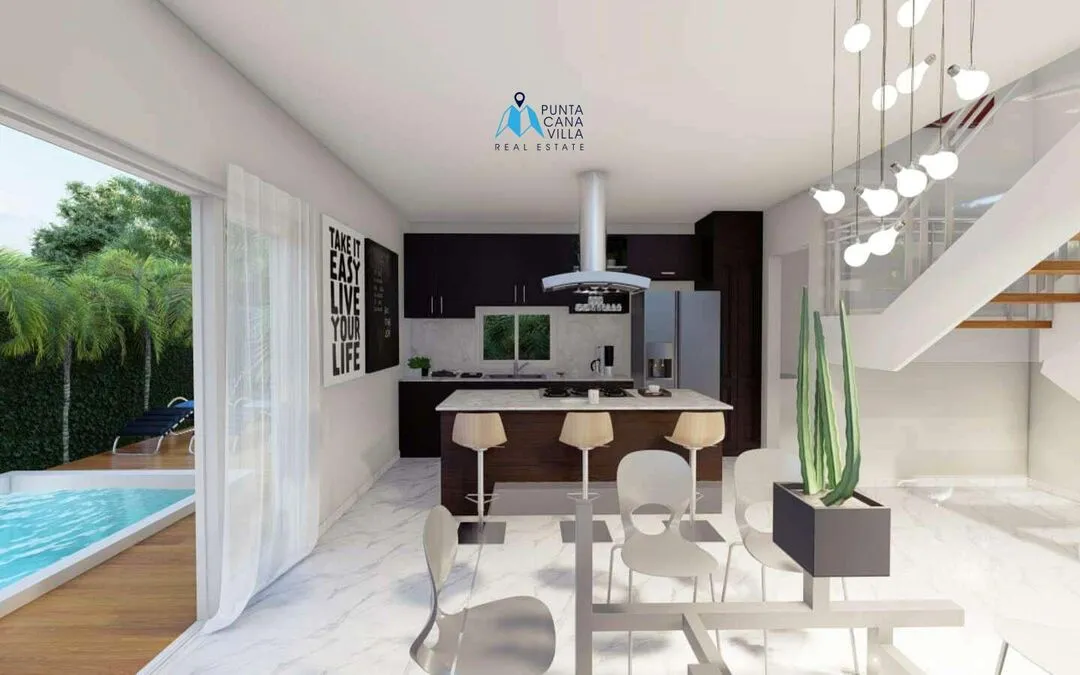 For sale in Bavaro, three bedroom villa in Punta Cana, Paradise Village ()