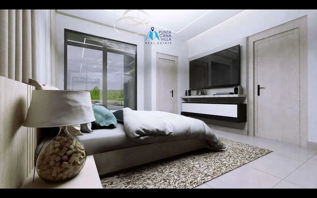 À vendre à Punta Cana, maison de ville de deux chambres à Bavaro