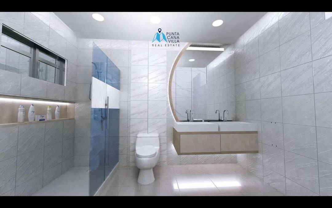 À vendre à Punta Cana, maison de ville de deux chambres à Bavaro