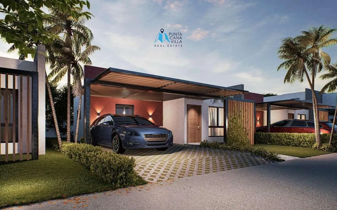 For sale in Bavaro, two-bedroom villa Dalia in Punta Cana
