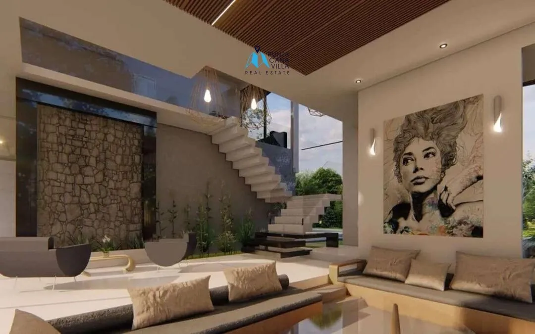 For sale in Las Iguanas, four bedroom villa in Cap Cana ()