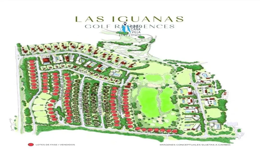 For sale in Las Iguanas, four bedroom villa in Cap Cana ()