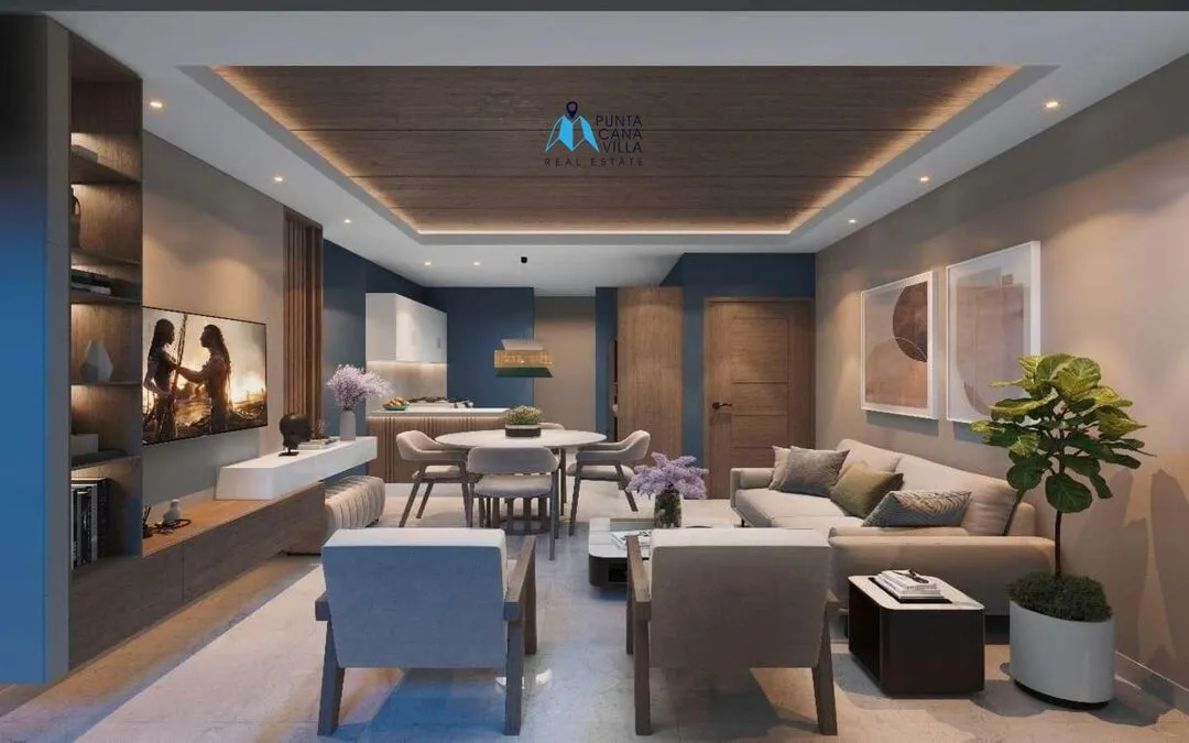 For sale in Punta Cana, one bedroom condo in Bavaro, East Town ()
