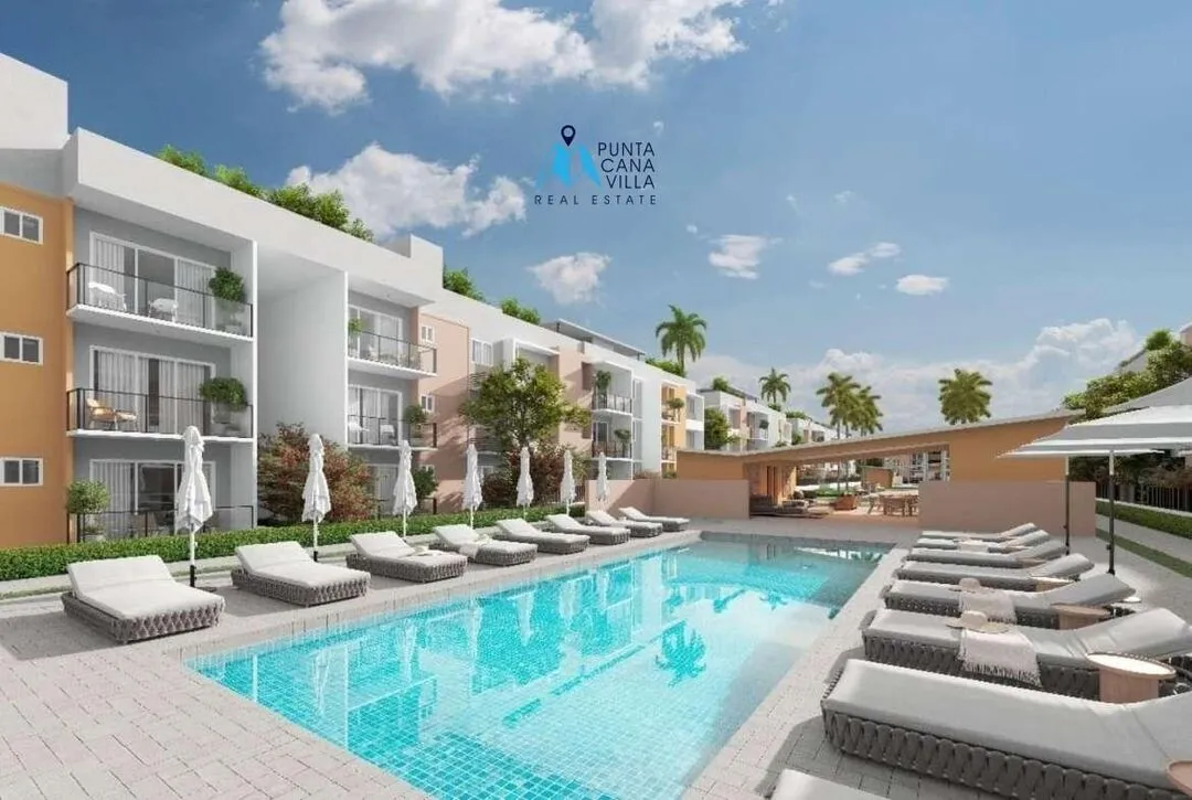 For sale in Punta Cana, one bedroom condo in Bavaro, East Town ()