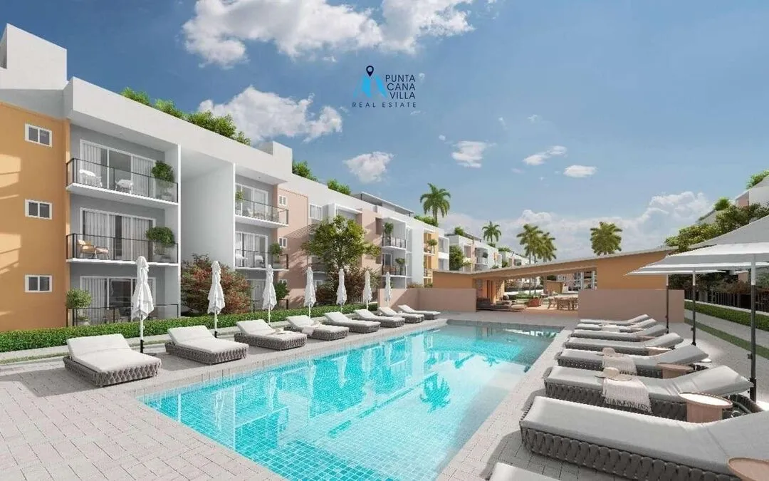 For sale in Punta Cana, one bedroom condo in Bavaro, East Town ()
