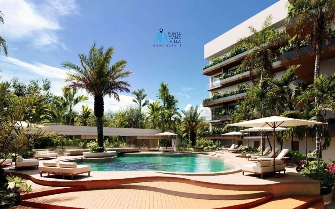 Se vende en Cap Cana, apartamento de dos dormitorios en Galia Residences