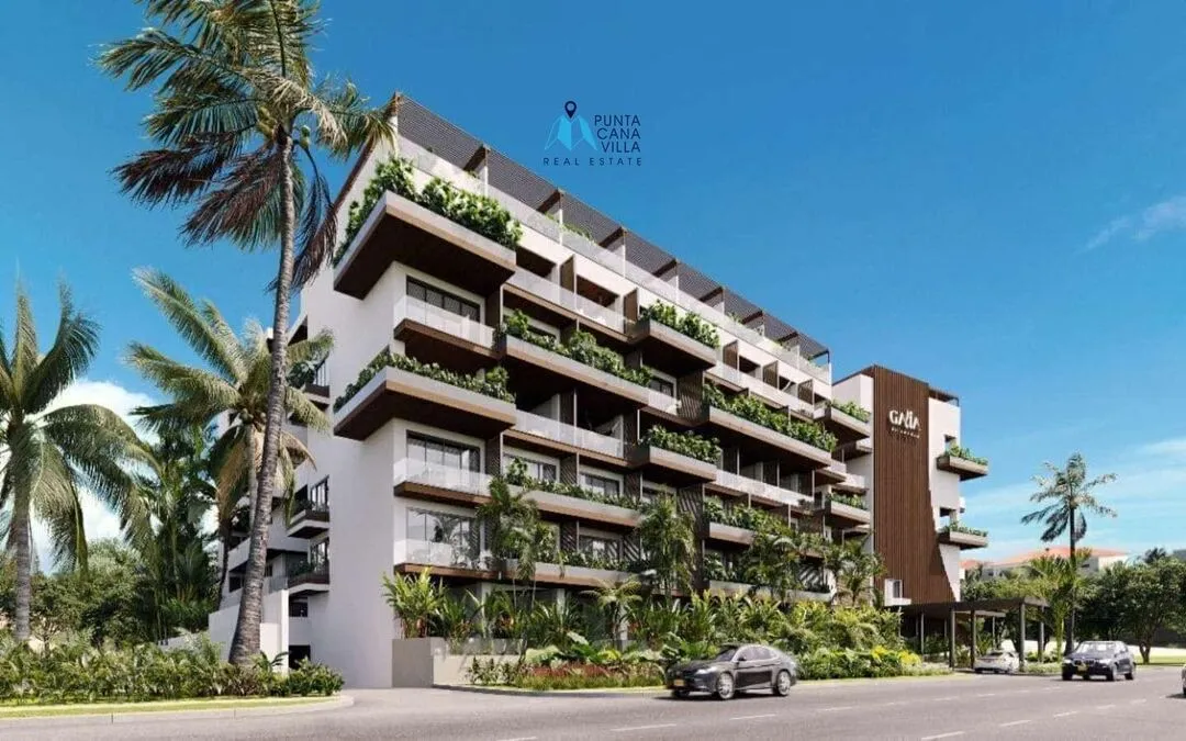 Se vende en Cap Cana, apartamento de dos dormitorios en Galia Residences