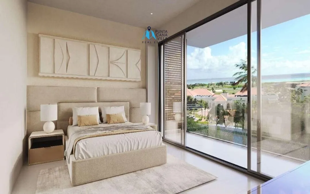 Se vende en Cap Cana, apartamento de dos dormitorios en Galia Residences