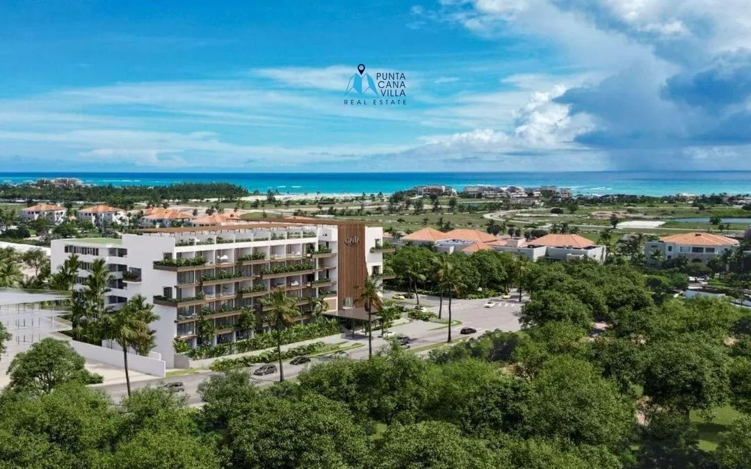 Se vende en Cap Cana, apartamento de dos dormitorios en Galia Residences