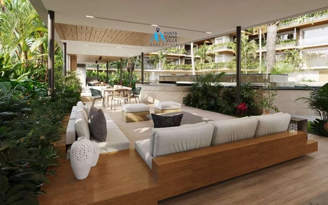 Se vende en Cap Cana, apartamento de dos dormitorios en Galia Residences