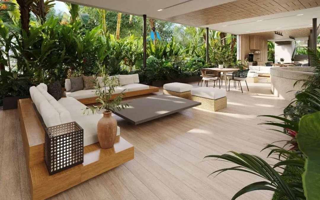 Se vende en Cap Cana, apartamento de dos dormitorios en Galia Residences