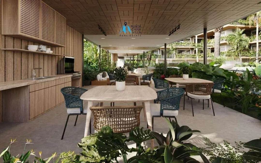Se vende en Cap Cana, apartamento de dos dormitorios en Galia Residences
