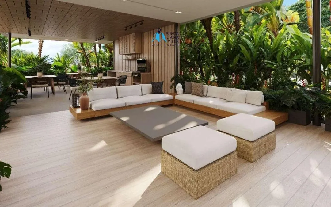 Se vende en Cap Cana, apartamento de dos dormitorios en Galia Residences