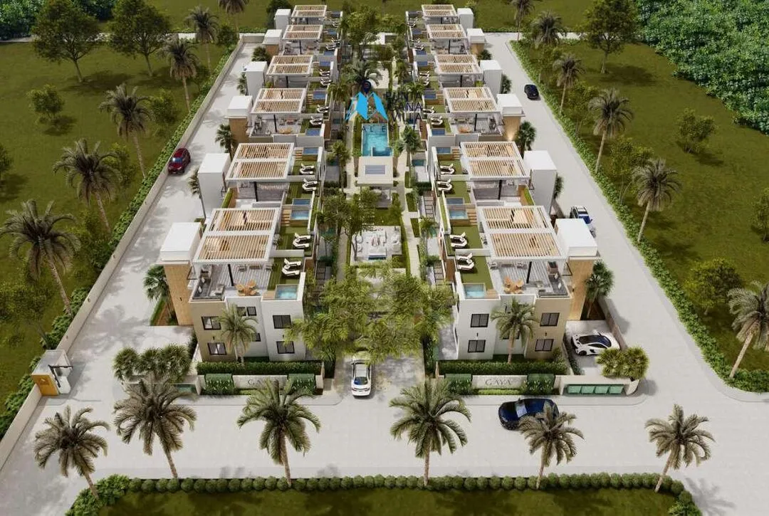 For sale in Punta Cana, two bedroom penthouse in Gaya Residences ()