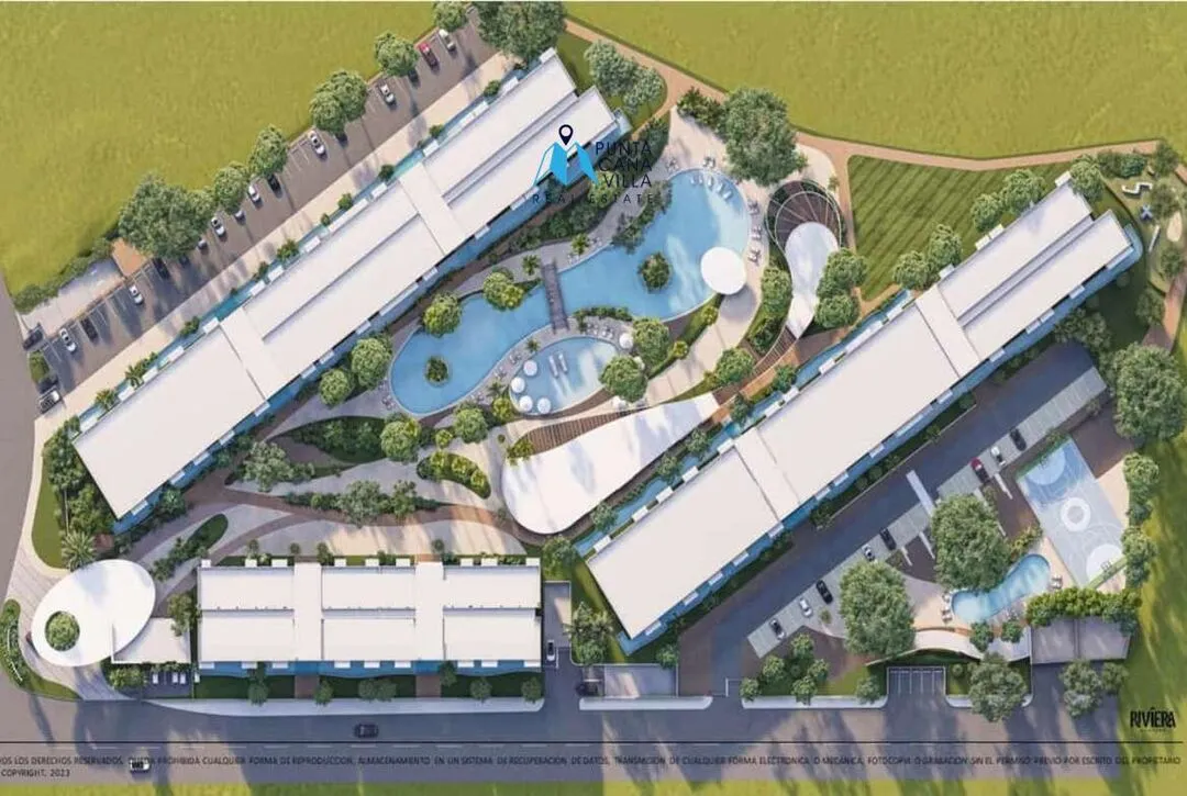 For sale in Vista Cana, one bedroom condo in Bavaro, Punta Cana, Riviera Costena ()