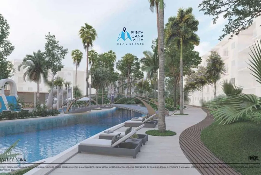 For sale in Vista Cana, one bedroom condo in Bavaro, Punta Cana, Riviera Costena ()