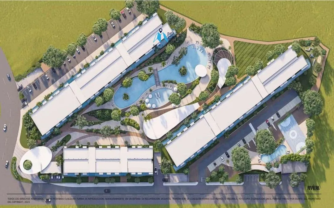 For sale in Vista Cana, two bedroom condo in Bavaro, Punta Cana, Riviera Costena ()