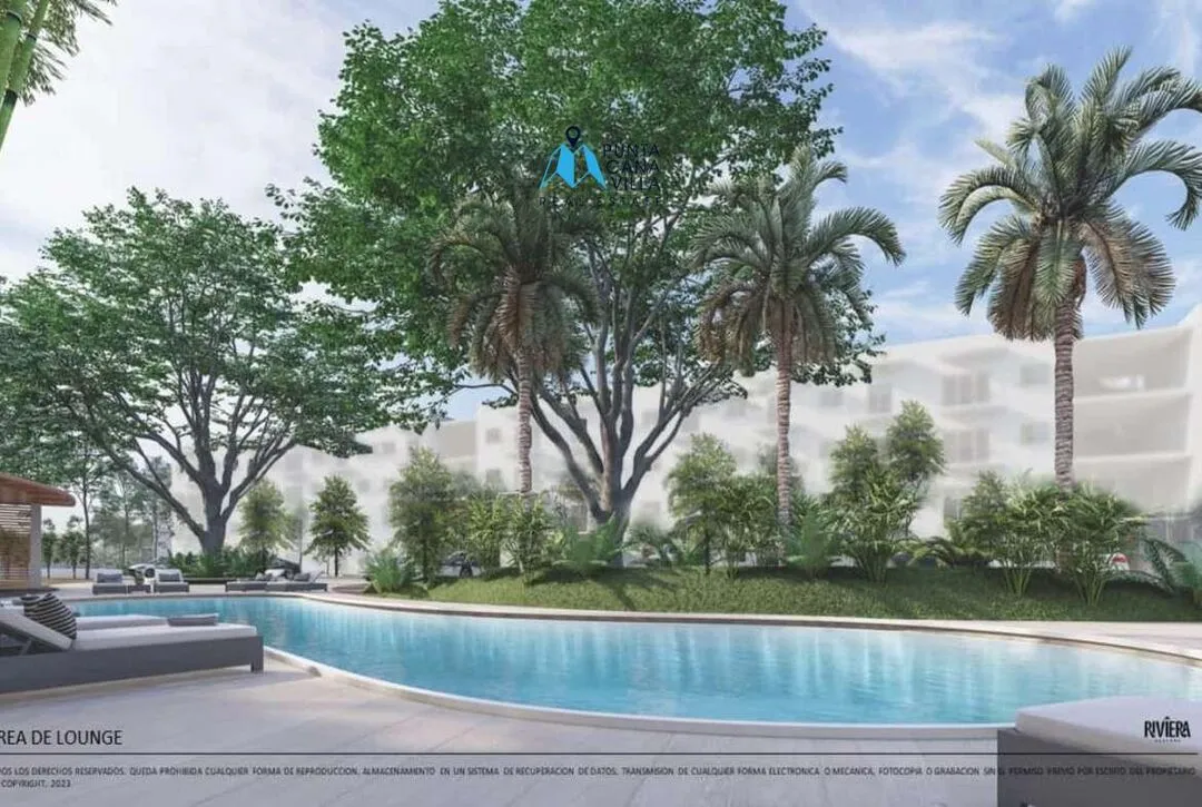 For sale in Vista Cana, two bedroom condo in Bavaro, Punta Cana, Riviera Costena ()