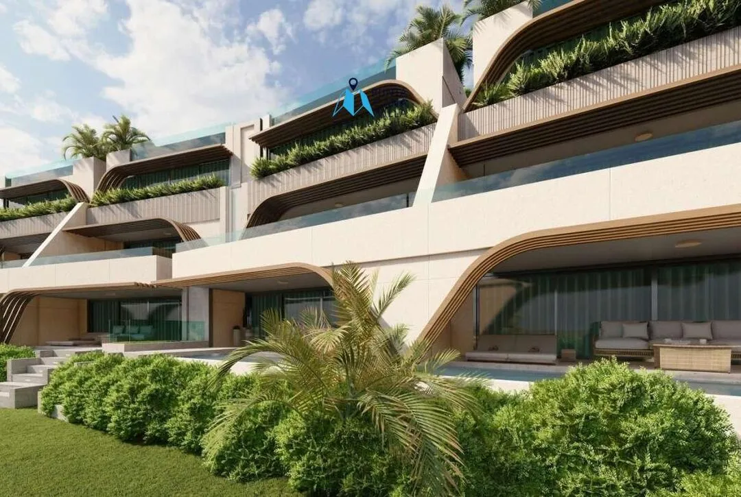 Cap Cana condos for sale in Las Iguanas one bedroom condo with green and shady areas ()