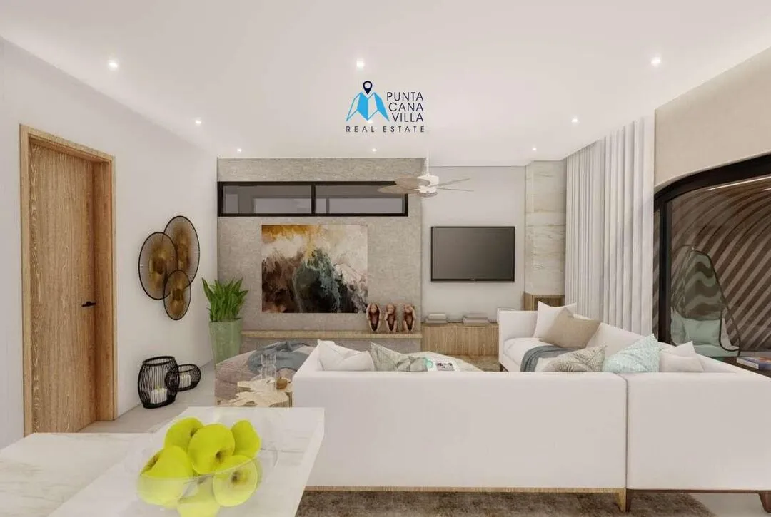 Cap Cana condos for sale in Las Iguanas one bedroom condo with green and shady areas ()