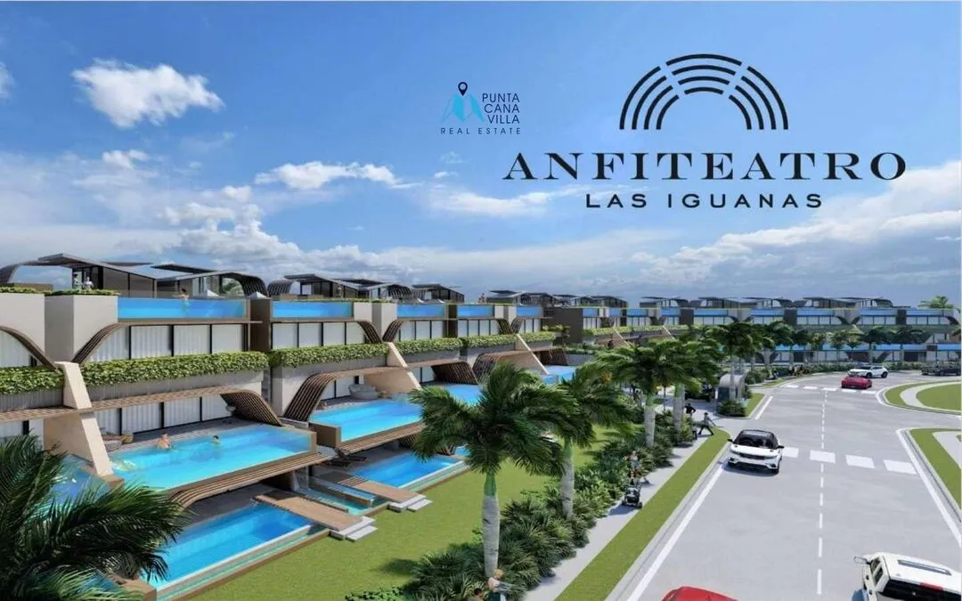 Cap Cana condos for sale in Las Iguanas, two-bedroom condo with private pool