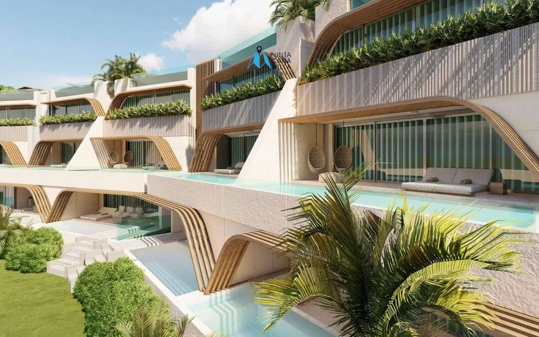 Las Iguanas Cap Cana, for sale, one-bedroom penthouse within gated community