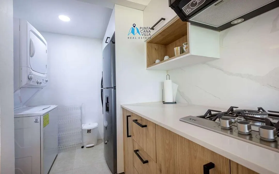 Punta Cana, condo d’une chambre à vendre avec vue sur la piscine