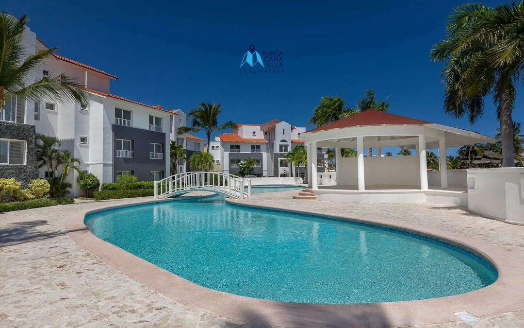 Punta Cana, condo d’une chambre à vendre avec vue sur la piscine