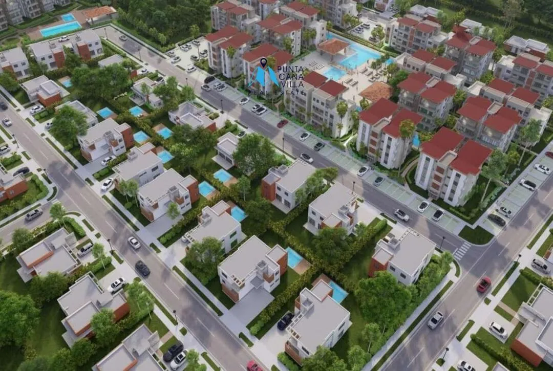 Punta Cana condos for sale, four bedroom condo in Bavaro with water park, Velero at Punta Cana ()