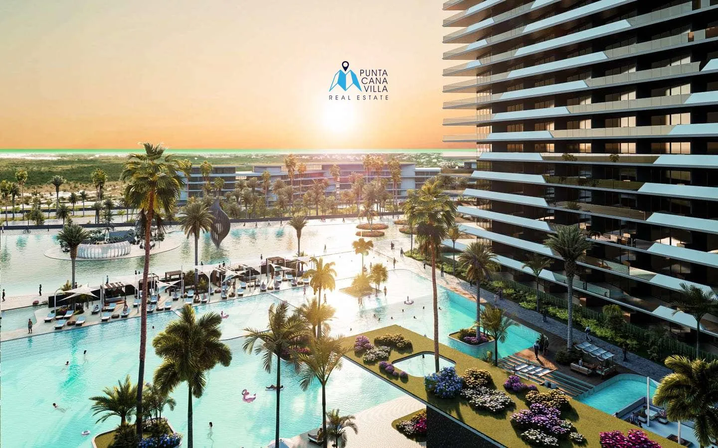 Larimar City, Punta Cana condos de deux chambres à vendre