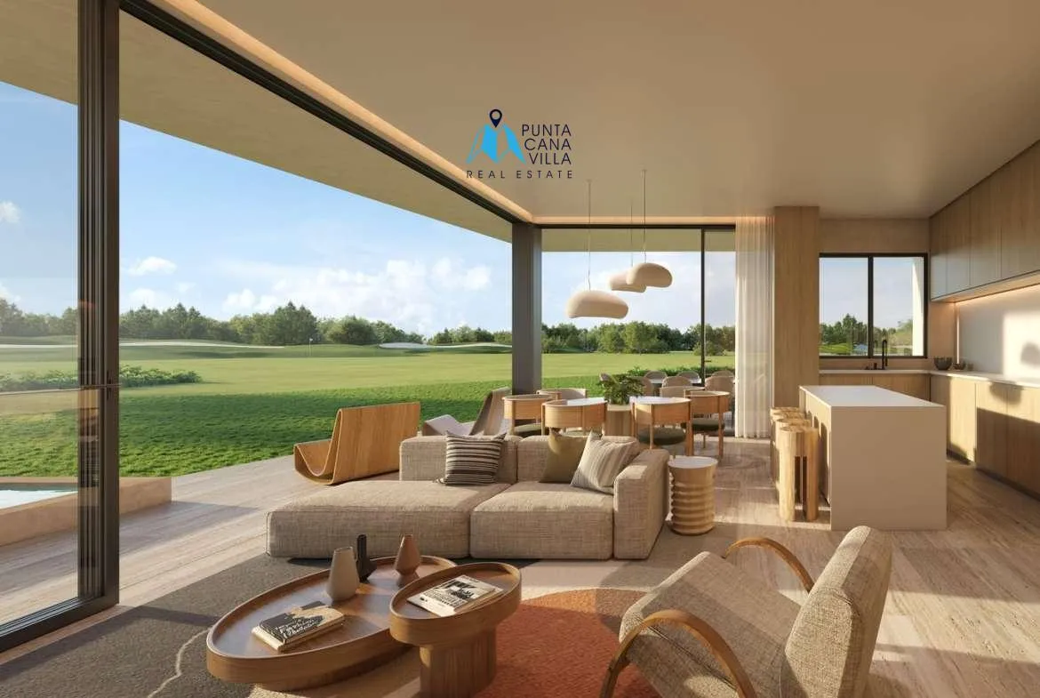 ID Three Bedroom Apartment for Sale in Cap Cana's Golf Las Iguanas with Beach Access ()