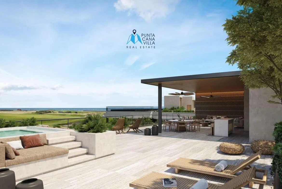 ID Three Bedroom Apartment for Sale in Cap Cana's Golf Las Iguanas with Beach Access ()