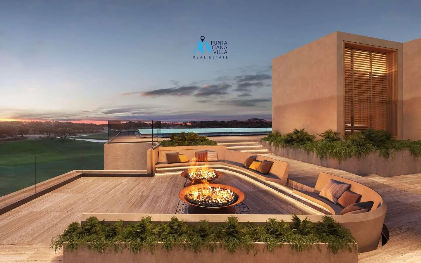 Las Iguanas Golf, Cap Cana, Appartement de trois chambres à vendre avec accès à la plage