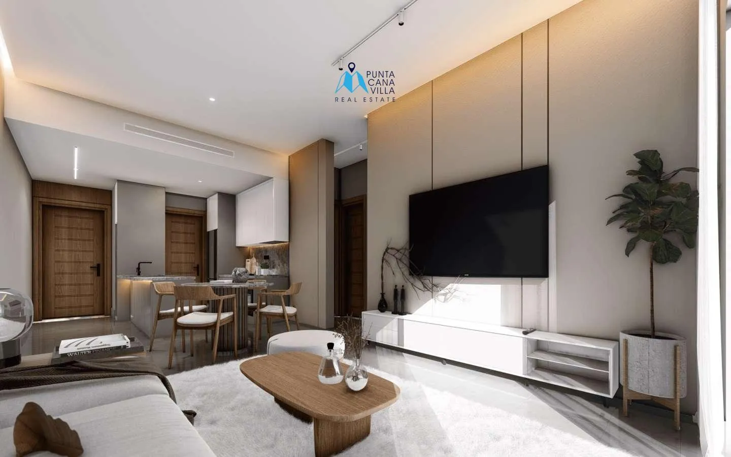 ID , Punta Cana, Two bedroom apartment for sale at Ciudad Las Canas ()