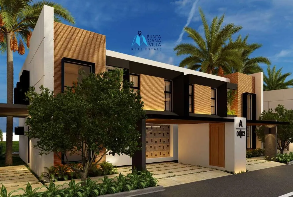 ID , Cap Cana villas for sale in Las Iguanas Golf Residences, Three bedroom villa on the eastern shores of DR ()