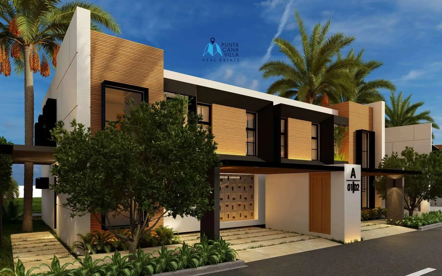 ID , Cap Cana villas for sale in Las Iguanas Golf Residences, Three bedroom villa on the eastern shores of DR ()