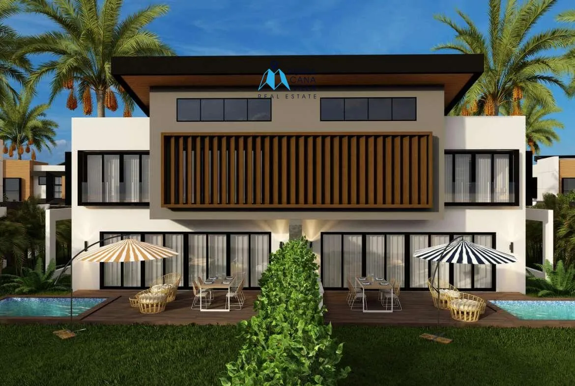 ID , Cap Cana villas for sale in Las Iguanas Golf Residences, Three bedroom villa on the eastern shores of DR ()